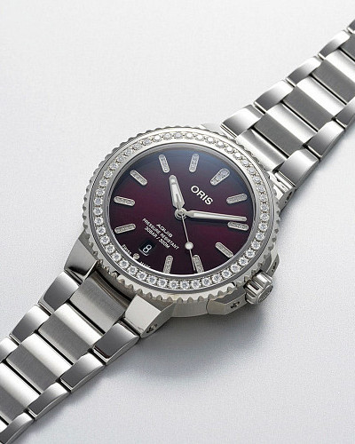 Oris Aquis Date Diamonds 01 733 7766 4998-07 8 22 05PEB